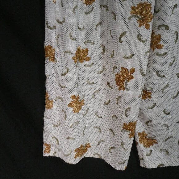 Handmade Floral Print Lounge / Pajama Pants | 13 inch waist, measured - Picture 8 of 16